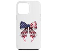 Ukelele Instrumento 4 de Julio USA American Flag Girl Carcasa para iPhone 13 Pro Max