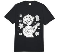 Ukelele Kid Dibujo Cordófono para Niños Comfort Colors Adult Heavyweight T-Shirt