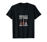 Ukelele Like Guitar Only Cooler Music Vibes Camiseta