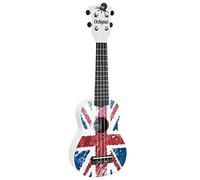 Ukelele metálico soprano, Union Jack White
