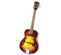Ukelele Principiantes Mini Guitarra Acústica Con Orificio F Pastilla De Ukelele De 4 Cuerdas Guitarra De Viaje