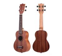 Ukelele Principiantes Ukelele Acústico De Madera De 4 Cuerdas De Madera De Sapele De 21 Pulgadas Para Principiantes Adultos Amantes De La Música