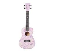Ukelele Profesional Beginner's 23-inch Playing Instrument Ukulele Guitar With Accessories(Purple)