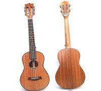 Ukelele Profesional Clavijero Clásico De Caoba De 23/26 Pulgadas, Ukelele De Tablero Sólido, Guitarra Hawaiana(26 Inch)