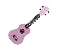Ukelele Profesional Instrumento De Ukelele De Madera De 21 Pulgadas, Miniguitarra Pequeña Para Estudiantes Principiantes (Color : Pink)