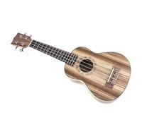 Ukelele Profesional Ukelele De 21 Pulgadas, 15 Trastes, Cuerpo De Madera De Cebra, 4 Cuerdas, Guitarra, Ukelele, Instrumento De Cuerda