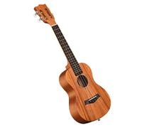 Ukelele Profesional Ukelele De Concierto De 23 Pulgadas, Cuerpo De Caoba, Diapasón Y Puente De Palisandro, Instrumento De Guitarra De 4 Cuerdas (Color : A)