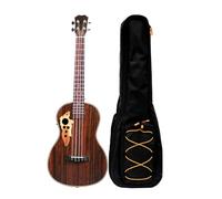 Ukelele Profesional Ukelele Eléctrico Acústico De Palisandro De 30 Pulgadas Con Alma, Bolsa Para Ukelele EQ, Correa, Cuerda De Nailon Y Afinador