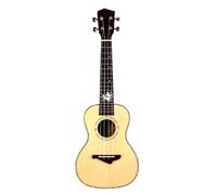 Ukelele Profesional Ukelele Tenor De Concierto 23/26 Con Funda Tapa De Pícea Maciza Acabado Brillante 12 Signos Del Zodíaco(9,26inches)