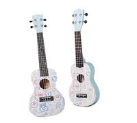 Ukelele Set El Ukelele Es Un Pequeño Instrumento Parecido A Una Guitarra Con Apariencia Hermosa Y Variedad De Colores(21-Inch Brown)