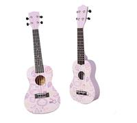 Ukelele Set El Ukelele Es Un Pequeño Instrumento Parecido A Una Guitarra Con Apariencia Hermosa Y Variedad De Colores(23-Inch Purple)