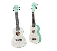 Ukelele Set El Ukelele Es Un Pequeño Instrumento Parecido A Una Guitarra Con Apariencia Hermosa Y Variedad De Colores(21-Inch Sky Blue)