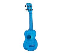 Ukelele soprano derecho de 4 cuerdas, colecci n Waterman Sea Glass, color azul cobalto (KA-WMT-BL-S) de Kala Brand Music Co.