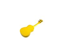 Ukelele soprano Makala MK-SD/YLB con puente Dolphin y acabado amarillo