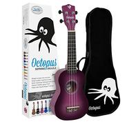Ukelele soprano Octopus color morado