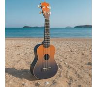 Ukelele soprano para principiantes, kit de ukelele mate de 21 pulgadas con bolsa (naranja)