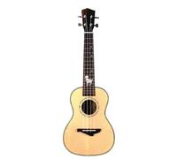 Ukelele Tenor De Concierto 23/26 Con Funda Tapa De Pícea Maciza Acabado Brillante 12 Signos Del Zodíaco(Color:2,Size:26inches)