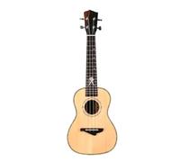 Ukelele Tenor De Concierto 23/26 Con Funda Tapa De Pícea Maciza Acabado Brillante 12 Signos Del Zodíaco(Color:3/4,Size:23inches)