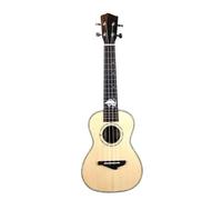 Ukelele Tenor De Concierto 23/26 Con Funda Tapa De Pícea Maciza Acabado Brillante 12 Signos Del Zodíaco(Color:11,Size:26inches)