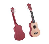 Ukelele Treble De 21 Pulgadas Ukelele De Madera De Caoba Con Bolsa De Transporte Correa Para Uke Afinador De Cuerdas Soporte Para Púas De Celuloide principiantes ukelele