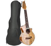 ukelele Ukelele De 23 Pulgadas, Edición Para Principiantes, Mini Ukelele Profesional De Madera Con Kit De Arranque De Ukelele Satinado Brillante