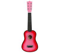 ukelele Ukelele De Tilo De 21 Pulgadas Instrumento De Guitarra Acústica Pequeño De 6 Cuerdas Para Principiantes(D)