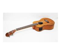 ukelele Ukelele Eléctrico Acústico De 23/26" Tapa De Madera Maciza Guitarra De 4 Cuerdas Tuerca De Hueso Cuerpo De Caoba(26inch)