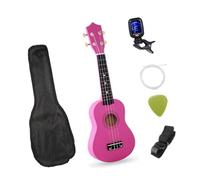 Ukelele Un Instrumento De Cuerda Ukelele Profesional De 21 Pulgadas Y 4 Cuerdas Para Principiantes Hecho De Abeto Y Tilo(Type 8)
