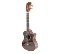 Ukeleles Profesionales Ukelele De Cuatro Cuerdas Palisandro 23/26 Pulgadas Con Luz Brillante Y Esquinas Faltantes Ideal Para Amantes La Música Fácil Tocar(26 inch)