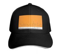 UKHQFED Gorra de béisbol clásica versátil Orígenes simétricos Sombreros Divertidos Sombrero de tamaño Grande Gorras de Sombrero para el Sol Hombres Mujeres Regalos Deportivos Especiales