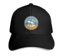 UKHQFED Gorra de béisbol clásica versátil Puerto Escondido, México Sombrero Hombre para El Sol cumpleaños Sombrero de diseñador Mujer Hombres Regalos Deportivos