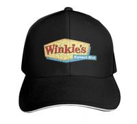 UKHQFED Gorra de béisbol clásica versátil Winkie'S Sunset Blvd Sombreros Divertidos Gorra de Sol en Sombrero Sombreros para Mujeres Deportes al Aire Libre para Hombres Regalos Deportivos Especiales