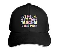 UKHQFED Gorra de béisbol clásica y versátil Soy yo Hola, Soy el Profesor Soy yo Sombrero de Caballero Gorra de Marinero Sombreros Divertidos Gorra de diseñador Gorras Mujer Hombres Regalos Deportivos