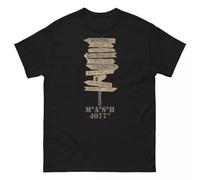 UKHrf35h M.A.S.H. Classic TV Show T-Shirt Black M