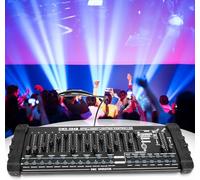 UKing Controlador DMX, 384 canales DMX512, control de luz, consola DMX inalámbrica, equipo de operador de DJ para lámpara de escenario, cabezal móvil, foco LED par, fiesta, discoteca, club