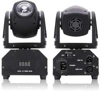 UKing Mini RGBW LED Beam Cabeza Móvil d-mx 11/13 CH Pinspot Luz Discoteca Luz Efectos de Iluminación Controlados por Música para DJ Discoteca Fiesta Club Bar Escenario