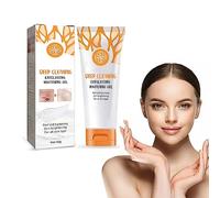 Ukisisi Gluta Whitening Lazy Cream, Orange Exfoliating Whitening Gel, Whitening Cream, Orange Exfoliating Gel, Crema Facial Hidratante Y Aclarante, Blanqueadora Loción Hidratante Lazy Cream-100g