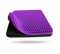 UKIUAN Cojín de Gel Antiescaras para Silla de Ruedas, Oficina y Coche - Soporte Ergonómico, Alivio de Dolor y Mejora de Circulación, Desenfundable, Antipresión, Ideal Embarazadas