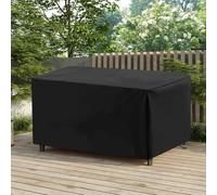 UKIXOM 55x40x35cm/LxWxH Funda Mesa Exterior Impermeable Oxford 420D Rectangular Funda Muebles Jardin Resistente al Viento, Anti UV para Muebles de Exterior, Varios tamaños
