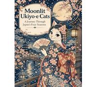 Ukiyo Cats: Japan's Four Seasons Coloring Book: 50 beautiful ukiyo-e cat illustrations through spring, summer, autumn & winter - meditative Japanese art for adults (Ukiyo-e Series)