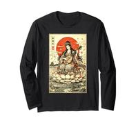 Ukiyo-e Benzaiten Mitología Japonesa Diosa Budista Manga Larga