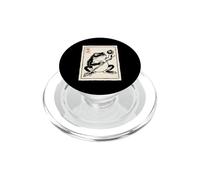 Ukiyo-e Frog Pool Player 8 Ball Billar Arte PopSockets PopGrip para MagSafe