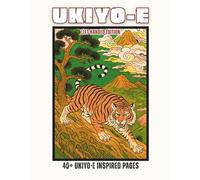 Ukiyo-e Left-Handed Edition: Traditional Japanese Woodblock Art Coloring Book (Ukiyo-e Coloring Books)