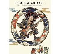 UKIYO-E YOKAI ROCK: Adult Coloring Book for Relaxation