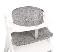 UKJE - Cojín para Trona Evolutiva Madera - Compatible con Hauck Alpha y Hauck Beta - Ajuste Recubrimiento Plastificado - Fácil de Limpiar - 2 Cojín Hauck Trona - Acolchado Doble