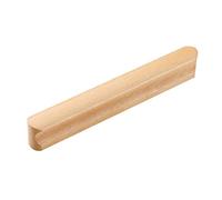 UKkarkafp Perillas de cajón madera maciza | 96, 128, 192, 960 mm de separación entre orificios de madera maciza de zapatos y armarios de cocina(Hole distance 128mm)