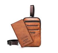 UKKD Bandolera para hombre Los Hombres Bandolera, Bolsa Pequeña Pata De Canguro Multifuncional Para Mini Hombres Unisex Daypacks Casuales,577-8888 Naranja