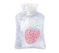 UKKD bolsa agua caliente Bolsa De Agua Caliente De La Fruta Linda Historieta Mini Transparteet Botella De Agua Caliente Calentador De Mano Portátil Relleno De Agua Caliente Bolsa De Agua Caliente