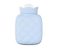 UKKD bolsa agua caliente Bolso De Agua Caliente De Gel De Silicona De Nuevo Patrón, Bolso De Punto De Calificación De Alimentos Llena De Agua,Cuidado De La Bolsa De Agua Caliente Portátil Para Mujeres