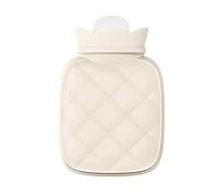 UKKD bolsa agua caliente Bolso De Agua Caliente De Gel De Silicona De Nuevo Patrón, Bolso De Punto De Calificación De Alimentos Llena De Agua,Cuidado De La Bolsa De Agua Caliente Portátil Para Mujeres